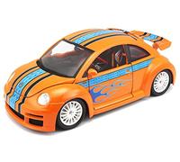 BBurago 18-12058 - Oro Collezione 1:18 Volkswagen New Beetle de la Copa , color/modelo surtido