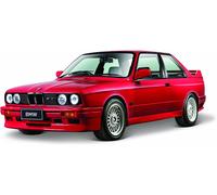 Bburago 18-21100 Coche a Escala BMW 3 Series M3 1988 (Rojo, 1:24) Modelo Auto