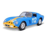 Bburago Ferrari 250 GTO #112 ( Azul Claro, Escala 1:24) Coche a Auto de Carreras