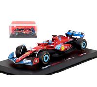 BBURAGO 18-36843 Ferrari SF-24 Miami , No.16 Leclerc firma fórmula 1 con vet