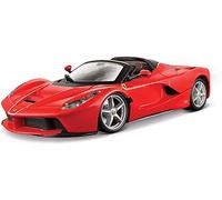 Bburago 18-36907R LaFerrari Aperta Ferrari 1:43, Color Rojo