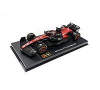 Bburago 18-38086 Coche a Escala F1 Alfa Romeo C43 #77 Bottas Con Casco, 1:43