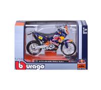 Bburago 18-51070 - Moto en Miniatura, Escala: 1:18, KTM 450 Rally 2019 Red Bull (Dakar), Niños Unisex.