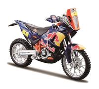 Bburago 18-51071 1/18 Red Bull KTM Factory Racing Series KTM 450 Rally Dakar Rally/Mini coche, coche fundido a presión, producto terminado