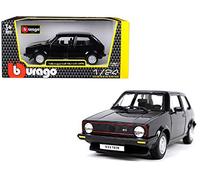 Bburago 1979 Volkswagen Golf Mk1 GTI Negro 1/24 Modelo a escala de coche 21089bk