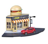 Bburago 31504 - Bburago-1/43 City-Fast Food + 1 vehículo