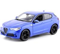 Bburago B18-21086 Alfa Romeo Stelvio en Color Azul y en Escala 1:24 (18-21086B), Rosso
