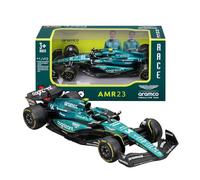 Bburago - Aston Martin AMR23#14 Alonso - Realistic F1 Car Scale 1:43, Diecast Replica with Official Aston Martin Licence, Recommended Age 3+ Years