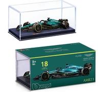 BBURAGO ASTON MARTIN AMR23 #18 LANCE STROLL CON ESCAPARATE 18-38091 ESCALA 1:43