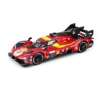 Bburago Auto Modelo 499P 24h Lmh Hypercar 2025, Escala 1:64, Ferrari