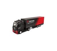 Bburago StreetFire Camión Modelo - Mercedes Actros Con Remolque Firestone (1:43)