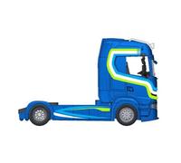 Bburago B18-32206 Street Fire HAULERS Custom CABS Truck-Scania S730-143 Escala Coleccionable Juguete Modelo Fundido a presión