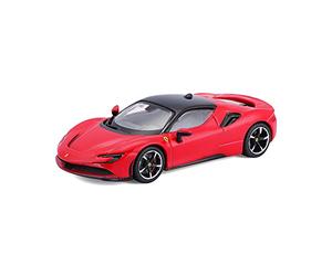 Bburago B18-36911 Ferrari Signature SF90 STRADALE Super Car - Escala 1:43, Rojo