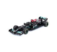 Bburago B18-38038H 1:43 F1 Mercedes AMG W12 E-Performance Hamilton, Varios diseños y Colores, Adultos unisex.