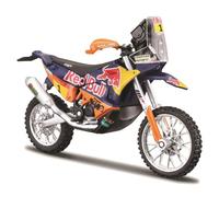 Bburago B18-51086 Bull WRB Cycle-KTM 450 Rally Factory Edition 2019 (Rider: Toby Price), naranja