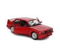Bburago - BMW Serie 3 (1988) Escala 1:24, Réplica Diecast con Apertura de Puertas, Surtido Aleatorio, Licencia Oficial BMW