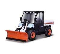Bburago Die-Cast Bobcat TOOLCAT with Working Snow PLOW 5600 con ARADO DE Nieve DE 10CM, Varios diseños y Colores, M (May Cheong B18-31805)