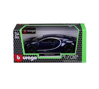 Bburago BUGATTI CHIRON Super Car - Escala 1:32 - Modelo de vehículo coleccionable increíblemente detallado