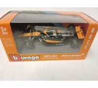 Bburago - Mclaren MCL60 Oscar Piastri #81 2023 - Maqueta Realista de Coche a Escala 1:43, conducido por Oscar Piastri, Licencia Oficial MCLaren, Edad Recomendada 3+ años