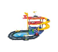 Bburago - Calle Fire Garaje de Aparcamiento Parking Playset Coches Juguete 1:43