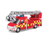 Bburago Camión de Bomberos con Escalera en Miniatura Que se Mueve, Réplica Realista, Vehículo de Emergencias con Todo Tipo de Detalles, A Partir de 3 Años