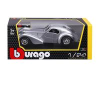 Bburago Coche a Escala Bugatti 18-22092 Atlantic Plata 1:24 Auto Colección