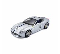 Bburago Coche a Escala Ferrari California T The hot Rod Plata 1:18 Colección