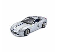 Bburago - Coche a Escala - Ferrari California T The hot Rod (Plata, Escala 1:18)