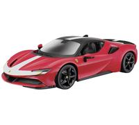 Bburago Coche a Escala Ferrari SF90 Stradale Signature Serie (Rojo, Escala 1:18)