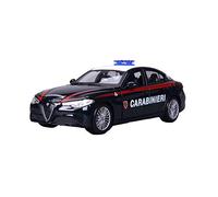 BBURAGO - Carabinieri Modelo de Coche Realista a Escala 1:24 (Elección aleatoria de los Modelos Disponibles), Licencia Oficial de Carabinieri y de Fabricante de automóviles, Edad Recomendada 3+ años