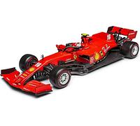 Bburago - Coche en miniatura de colección FERRARI SF 1000 GP de Austria 2020 de LECLERC 16 Escala 1/18 Largo 30cm