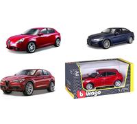 Bburago Colección Auto Alfa Romeo Replica Die Cast Escala 1:24 , Modelos Broche