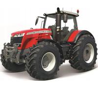 Bburago | Colección Granja | Tractor Massey Fergusson Fricción | Reproducción de Coche Miniatura a Escala 1/43 | Rojo | Juguete Coleccionable para Niños | B18-31613