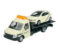 BBURAGO DieCast 1:43 - Carro de herramientas + Polo GTI Mark 5 31403