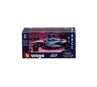 Bburago - F1 BWT Alpine A525 2025#43 Colapinto, Coche diecast a Escala 1:43 con Detalles realistas, réplica F1 Alpine, decoración Azul/Rosa, Licencia Oficial, Edad Recomendada 3+ años
