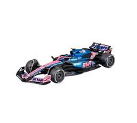Bburago - F1 BWT Alpine A525 2025#43 Colapinto, Coche diecast a Escala 1:43 con Detalles realistas, réplica F1 Alpine, decoración Azul/Rosa, Licencia Oficial, Edad Recomendada 3+ años