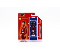 Bburago - F1 Ferrari SF-25#16 Charles Leclerc 2025, Coche diecast a Escala 1:64, réplica Detallada de monoplaza de Fórmula 1, Licencia Oficial Ferrari, Blister de colección, Edad Recomendada: 14+