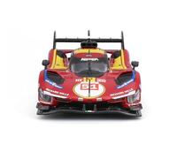Bburago - Ferrari 499P 24H LMH Hypercar 2025#51, Coche de fundición a Escala 1:43, réplica Detallada del protagonista de Le Mans, Licencia Oficial Ferrari, Edad Recomendada a Partir de 3 años