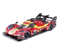 Bburago Ferrari 499P LMH #50 Lemans '25 | Hypercar 18-26316 Die-Cast 1:24 - Coche de juguete con puertas móviles a partir de 14
