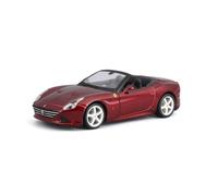 BBURAGO Ferrari California T Cabrio Modelo 1:32 Diecast Modelo | Modelo de coche de juguete fiel - Idea de regalo para niños a partir de 5 años, fans de Ferrari y coleccionistas