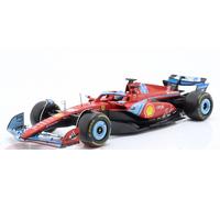 BBURAGO FERRARI FÓRMULA 1 SF-24 C. LECLERC MIAMI GP ESCALA 1:18- 18-16815