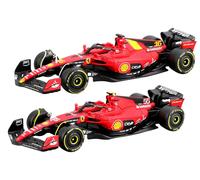 Bburago Ferrari SF-24 2er-Set Auto Modelo 1:43 Leclerc Sainz F1 Licencia Modelos