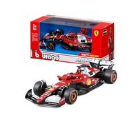 Bburago - Ferrari SF-25 F1 2025#16 Leclerc, Coche diecast a Escala 1:43, réplica Detallada del monoplaza Ferrari de Fórmula 1, Licencia Oficial Ferrari, Edad Recomendada 3+ años