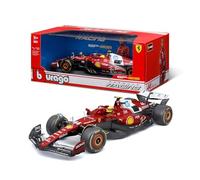 Bburago - Ferrari SF-25 F1 2025#44 Hamilton, Coche diecast a Escala 1:18, réplica Detallada del monoplaza Ferrari de Fórmula 1, Licencia Oficial Ferrari, Edad Recomendada 14+ años