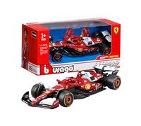 Bburago Ferrari SF-25 F1 2025#44 Hamilton, modelo de coche Diecast 1:43, miniatura detallada del vehículo de Fórmula 1, licencia oficial, edad recomendada 3+ años