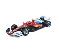 Bburago - Ferrari SF-25 Librea Miami #44 Lewis Hamilton, Maqueta de Coche a Escala 1:43, Réplica del monoplaza de F1 del GP de Miami, Detalles realistas, Licencia Oficial de Ferrari, 3+