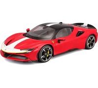 2020 Ferrari SF90 Stradale Assetto Fiorano Rojo 1:18 Bburago Signature Series 16