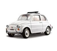 Bburago - Fiat 500L 1968 - Maqueta Realista de Coche clásico a Escala 1:18, réplica de diecast con Aberturas, 2 Colores aleatorios, Licencia Oficial Fiat, Edad Recomendada 3+ años