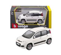 Bburago - Fiat Panda - Maqueta de Coche Realista a Escala 1:24, Licencia Oficial Fiat, Edad Recomendada a Partir de 3 años