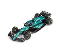 MODELO DE COCHE ESTÁTICO BURAGO ASTON MARTIN F1 AMR23 2023 STROLL ESCATRINA 1/43